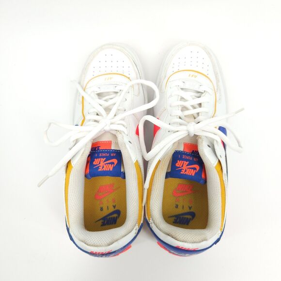 Nike Air Force 1 Low Shadow Shoes Womens Size 9 White Crimson CI0919-105 - Picture 5 of 9